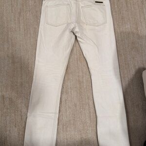 Burberry Men's Off-White Skinny Jeans